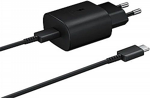 מטען קיר Samsung 25W USB Type C to Type C שחור אחריות : שנה אחריות ע”י סאני תקשורת. מטען קיר Samsung 25W USB Type C to Type C שחור אחריות : שנה אחריות ע”י סאני תקשורת.